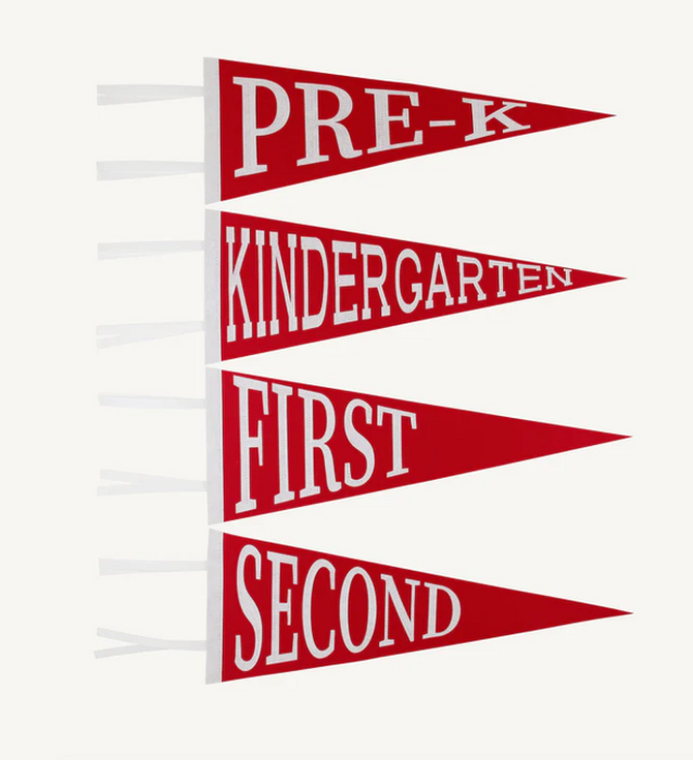 Back to School Pennant | Richmond Red