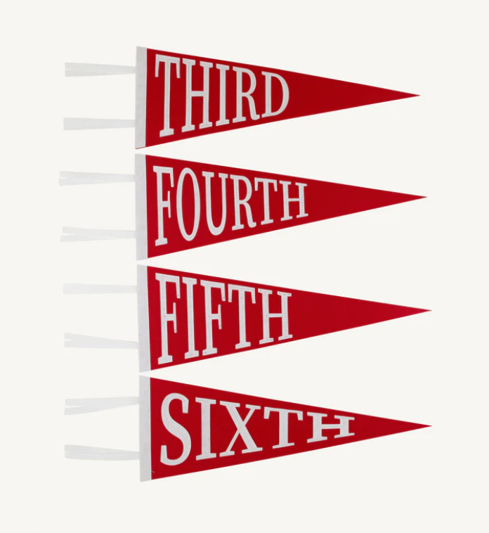 Back to School Pennant | Richmond Red