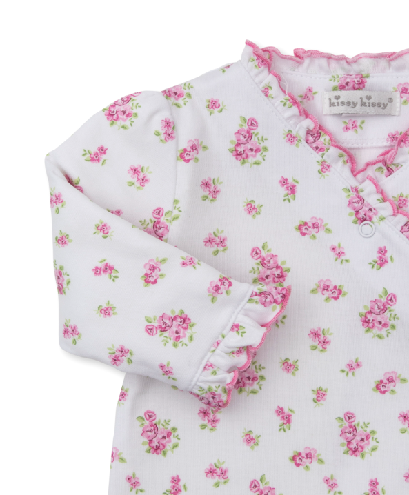 Pink Roses and Bloom Footie