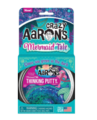Mermaid Tale Thinking Putty Tin