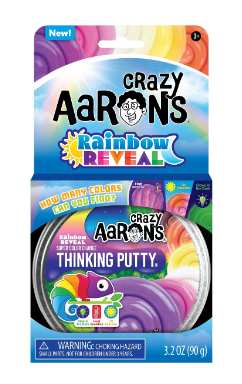 Rainbow Reveal Thinking Putty Tin