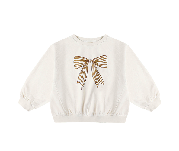 Oversized Sweatshirt | Bow