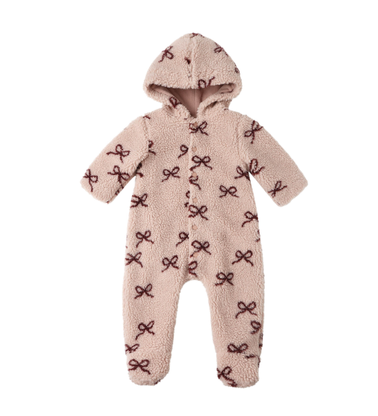 Fleece Jumpsuit | Bows