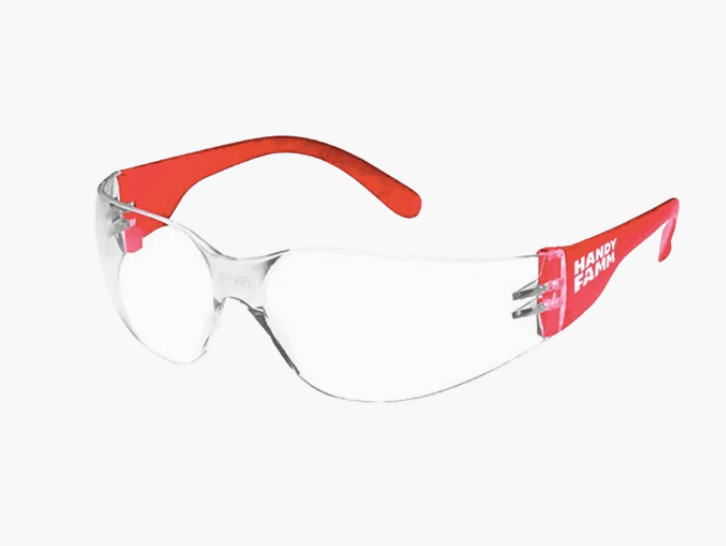 Red Safety Glasses