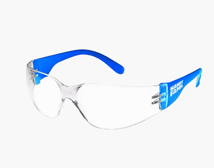 Blue Safety Glasses
