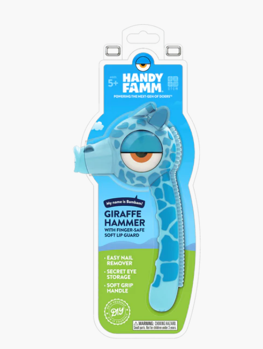 Blue Giraffe Hammer