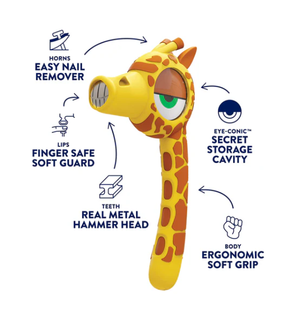 Yellow Giraffe Hammer