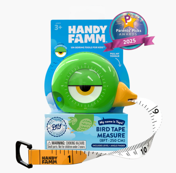 Yaya Green Bird Tape Measure