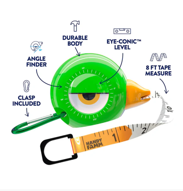 Yaya Green Bird Tape Measure