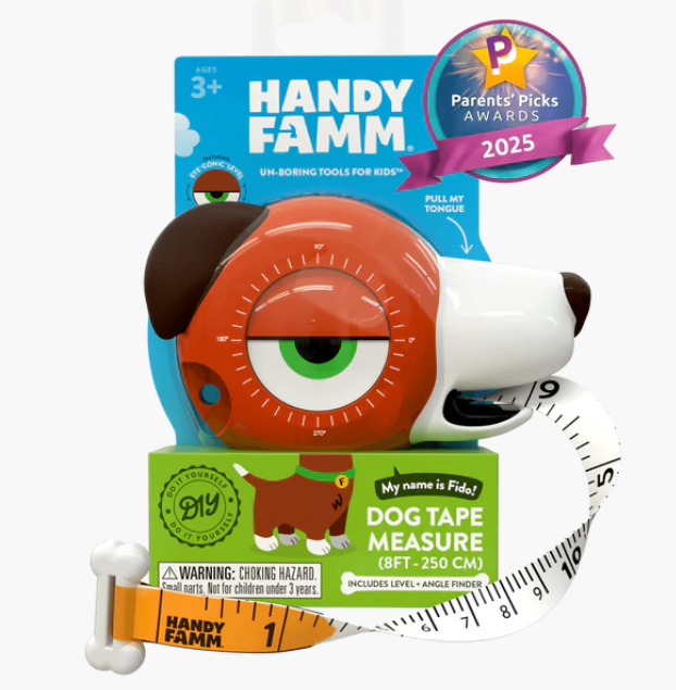 Fido Brown Dog Tape Measure