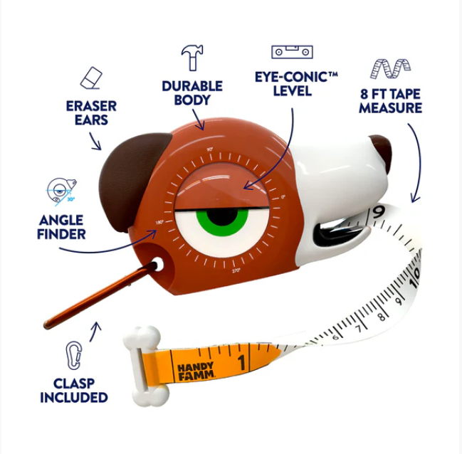 Fido Brown Dog Tape Measure