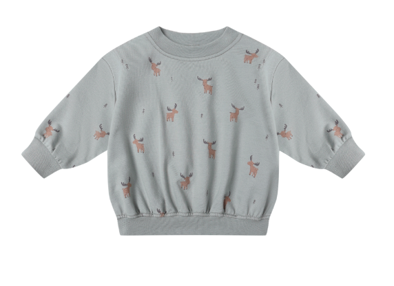 Relaxed Fleece Sweatshirt | Moose