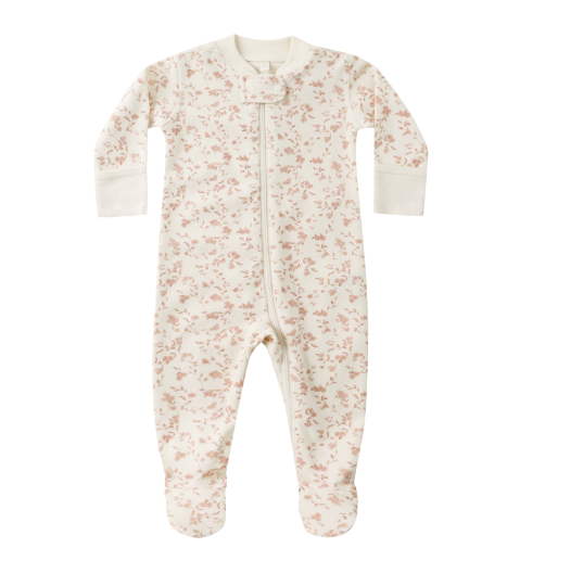 Zip Long Sleeve Sleeper Footie | French Garden