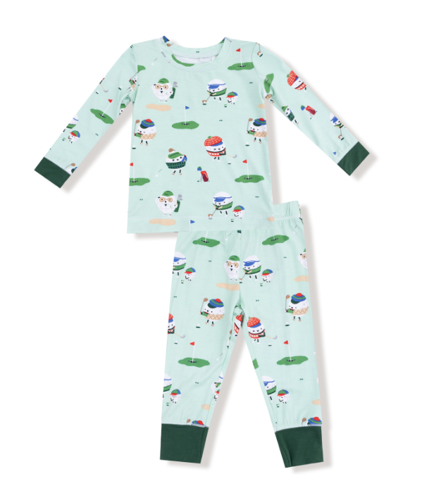 Loungewear LS Set | Green Golf Pros
