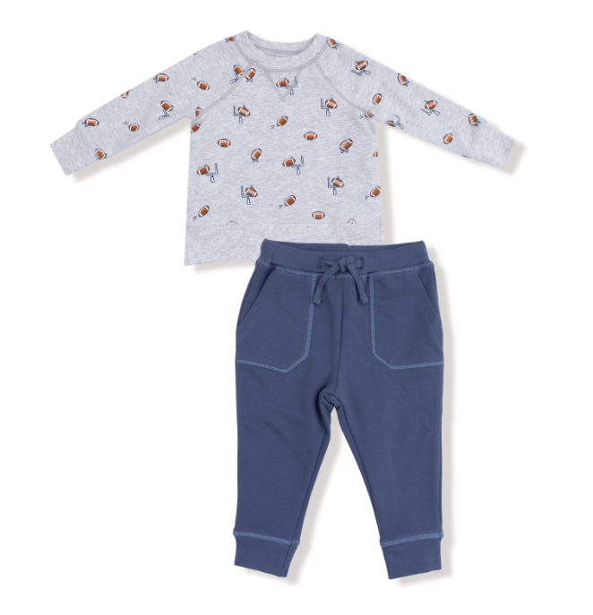 Sport Sweatshirt and Jogger Set | Football Field Goal