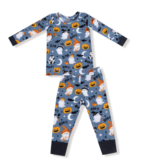 Loungewear LS Set | Glow Costumed Ghosts