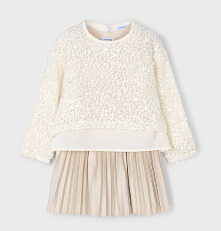 Champagne Sequin Dress | 4925