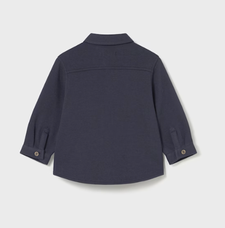 Dk Blue Button Down Shirt | 2106