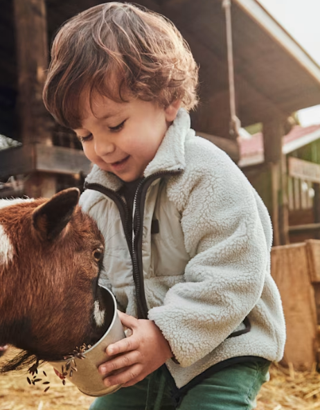 Sherpa Zip Up Jacket | 2427