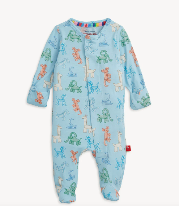 Magnetic Footie | Blue Party Animals Glow in Dark