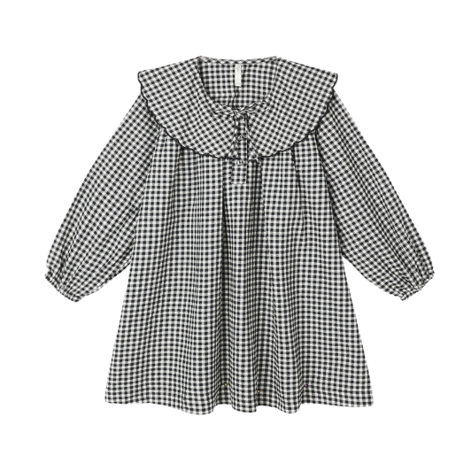 Mini Dress | Black Gingham
