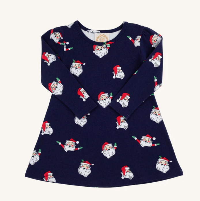 Penny's Long Sleeve Play Dress | Jolly Old St Nick
