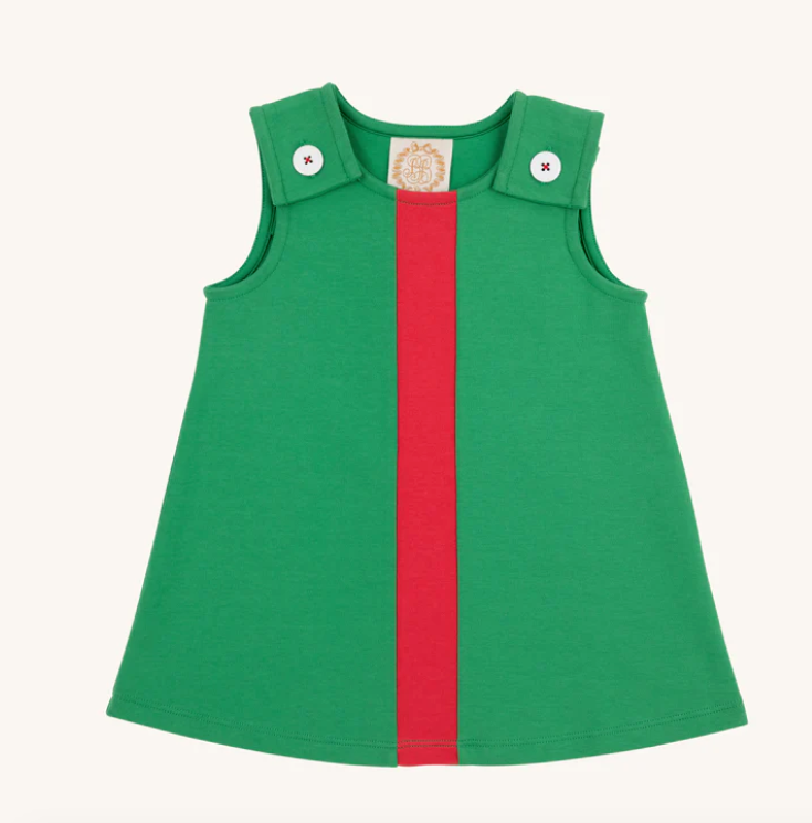 Juliet Jumper Pima | Kiawah Kelly Green w/Richmond Red