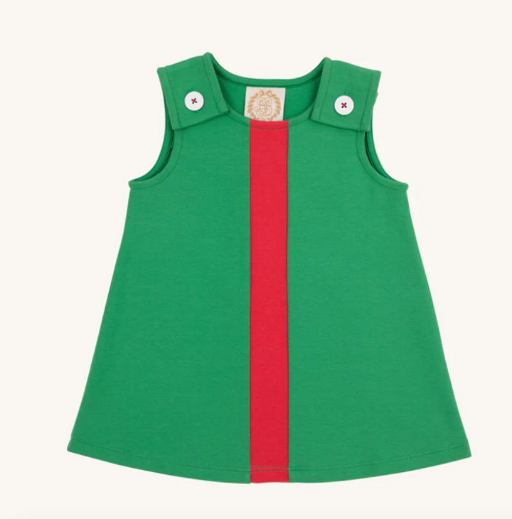 Juliet Jumper Pima | Kiawah Kelly Green w/Richmond Red