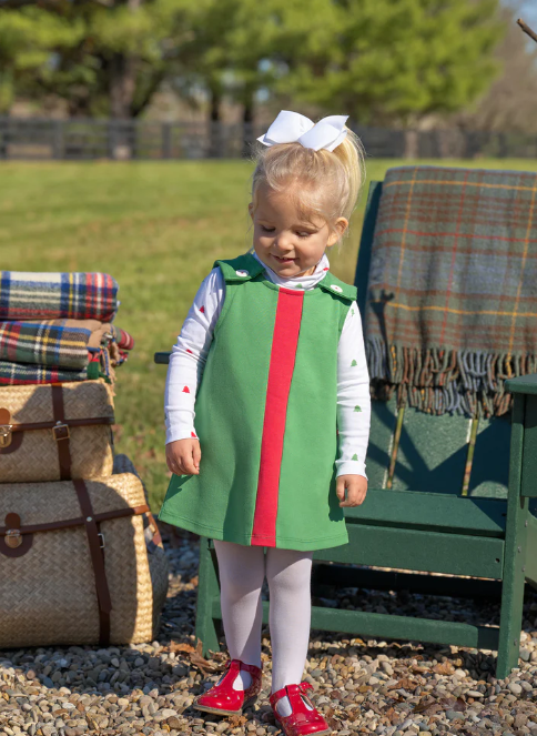 Juliet Jumper Pima | Kiawah Kelly Green w/Richmond Red