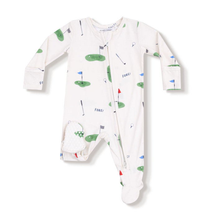 Two Way Zipper Footie | All Fore Golf