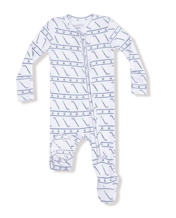 Two Way Zipper Footie | Golf Club