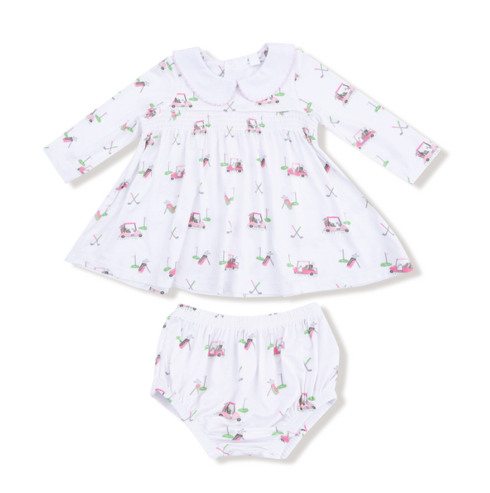 Peter Pan Dress w/Diaper Cover | Baby Golf Carts