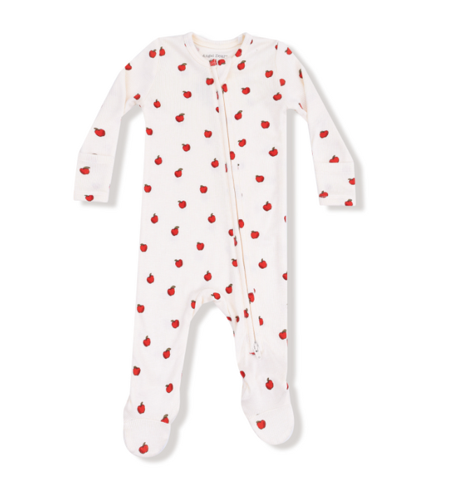 Two Way Zipper Footie | Tiny Apples