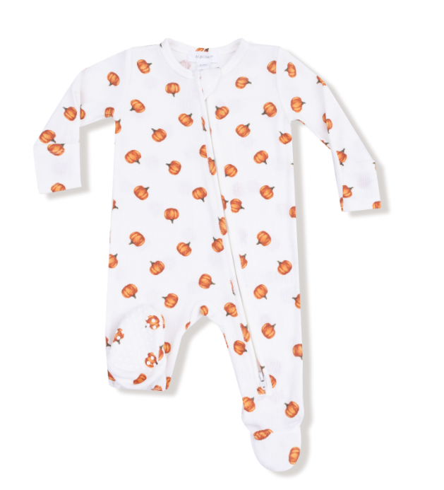 Two Way Zipper Footie | Little Pumpkins
