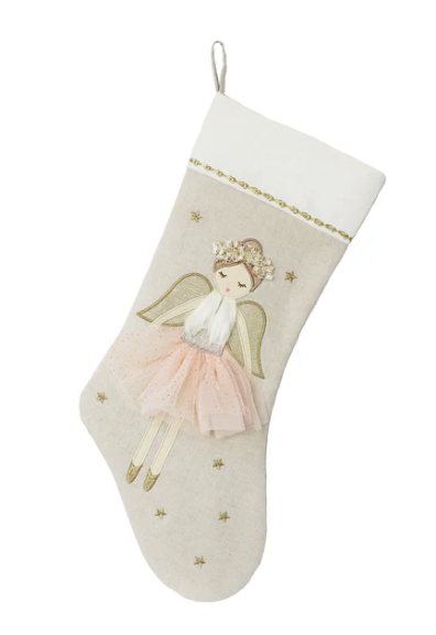 Pink Angel Stocking