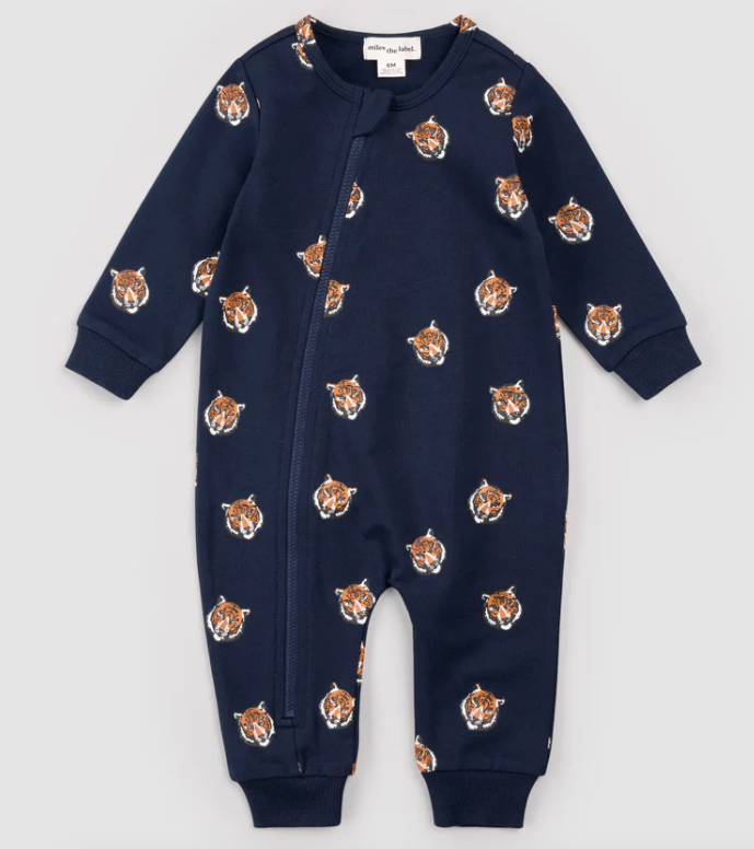 Go Tigers Blue Playsuit
