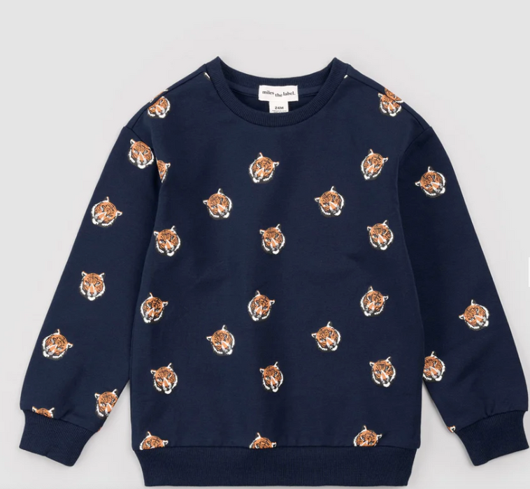 Go Tigers Blue Sweatshirt
