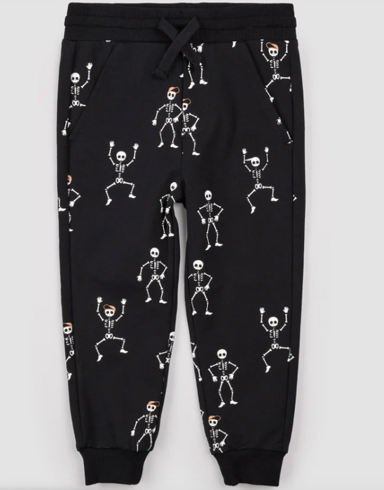 Glow-in-Dark Dancing Skeleton Joggers