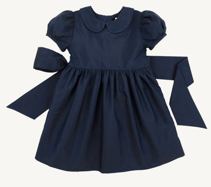 Grandccasion Cindy Lou Sash Dress | Nantucket Navy