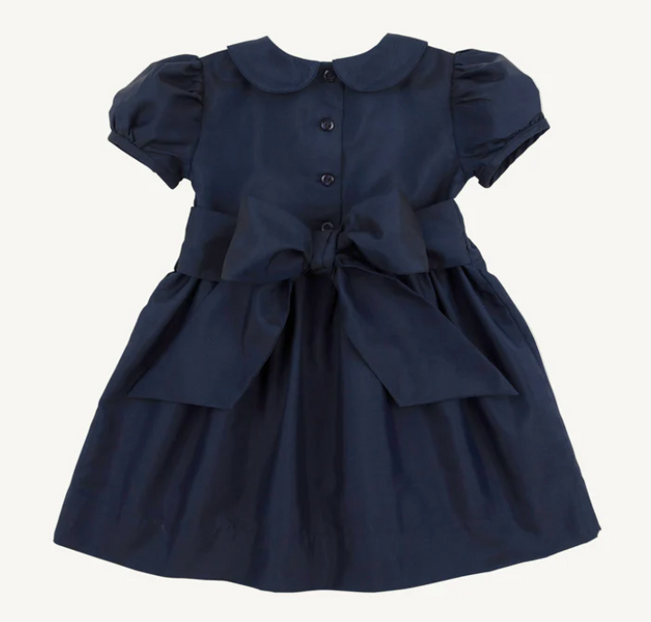 Grandccasion Cindy Lou Sash Dress | Nantucket Navy