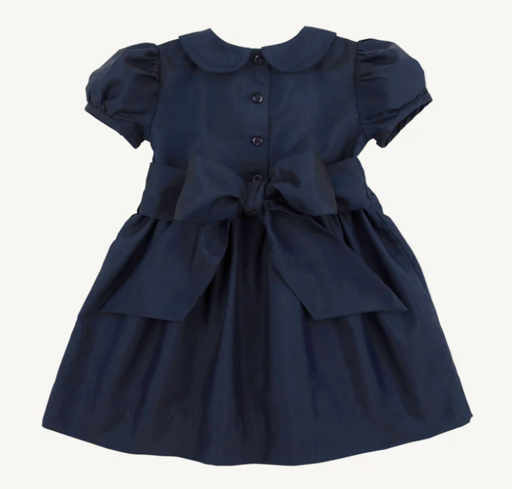 Grandccasion Cindy Lou Sash Dress | Nantucket Navy