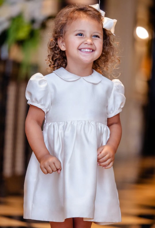 Grandccasion Cindy Lou Sash Dress | Grand Isle Ivory