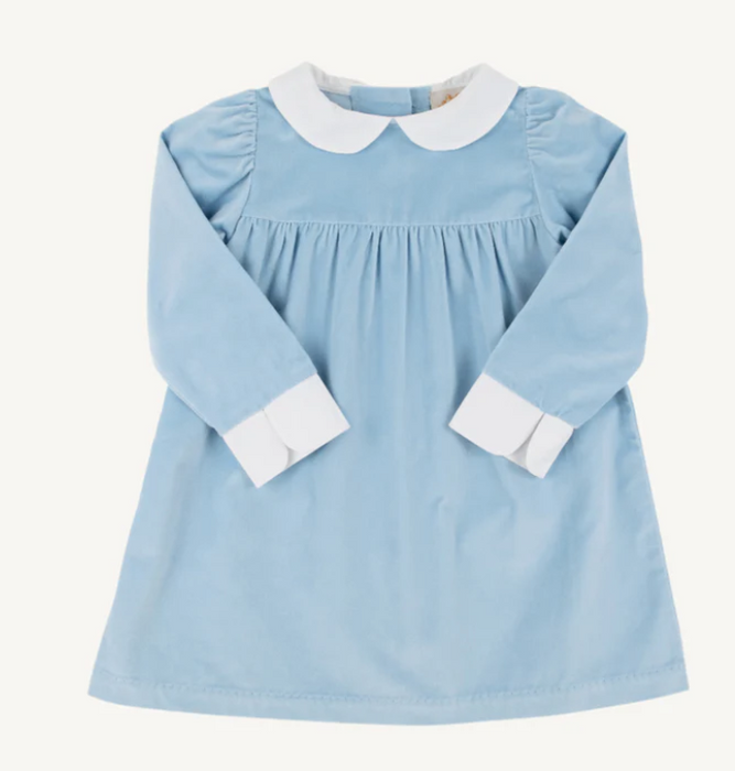 Patsy's Dinner Party Dress Velveteen | Barrington Blue