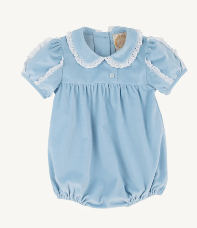 Mary Baker Bubble Velveteen | Barrington Blue