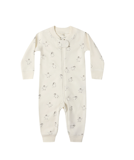 Zip Long Sleeve Sleeper | Penguins