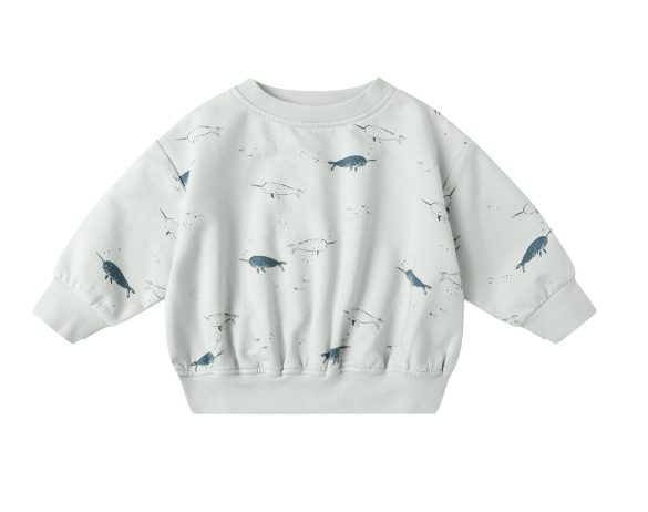Relaxed Fleece Sweatshirt | Narwhals