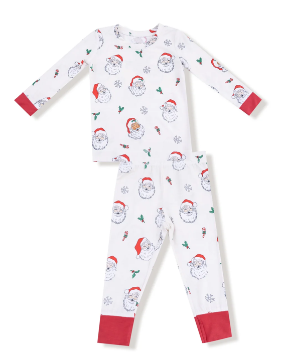Loungewear LS Set | Vintage Santas