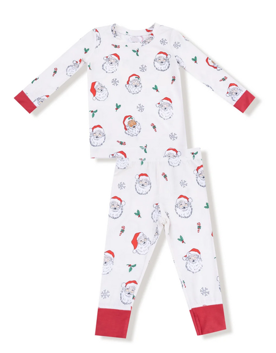 Loungewear LS Set | Vintage Santas