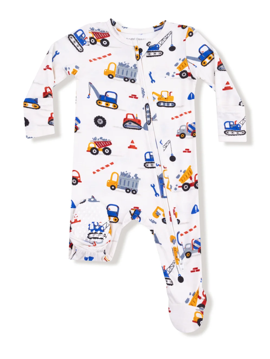 Two Way Zipper Footie | Crayon Construction
