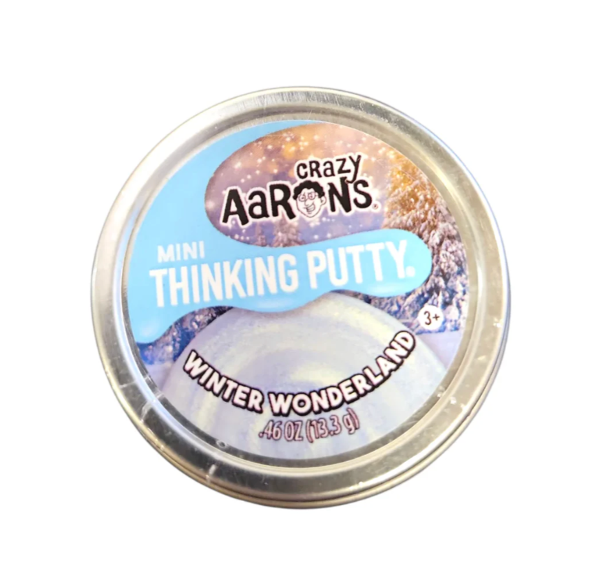 Mini Winter Wonderland Thinking Putty Tin